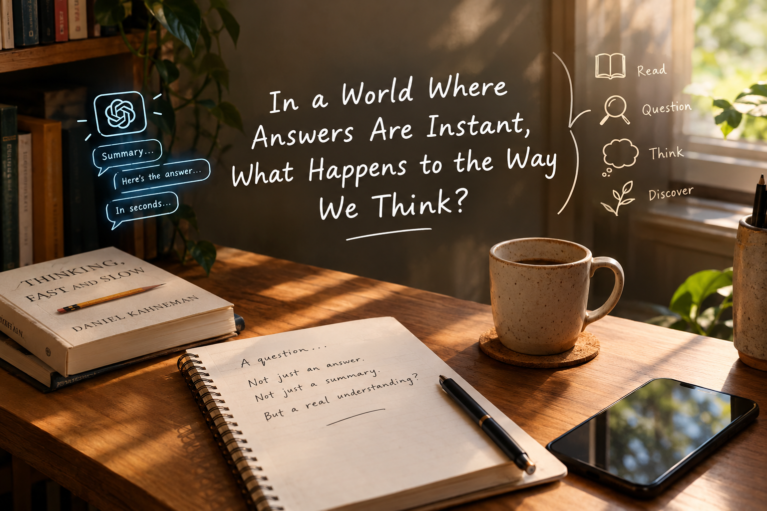 In a World Where Answers Are Instant, What Happens to the Way We Think?